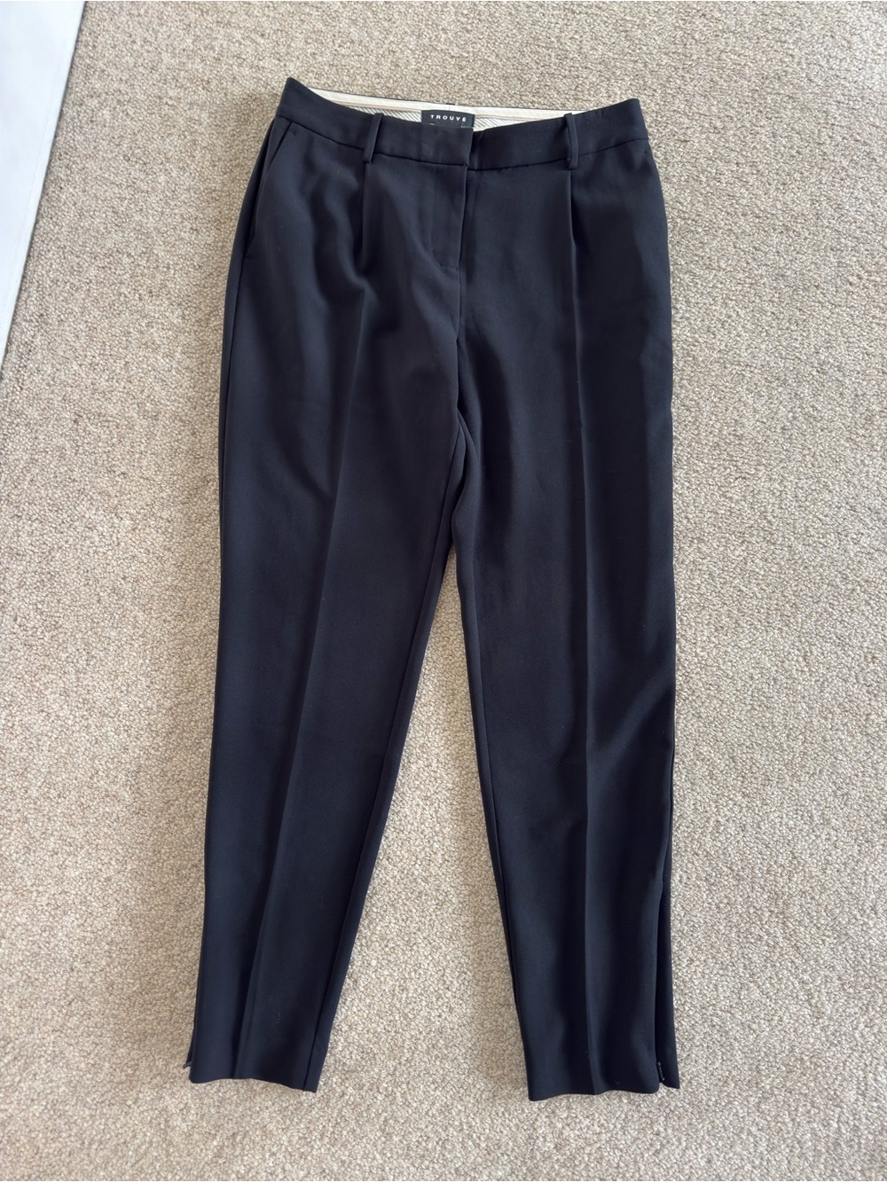 Trouve Black Tailored Trousers